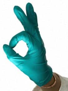 doctor surgeon medical rubber glove scientist ok aok perfect clean bill of health scientific vote of confidence health general d